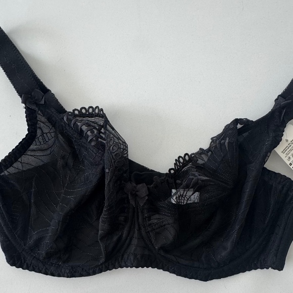 Black Nessa Bra Selena Style 38F - Picture 1 of 3
